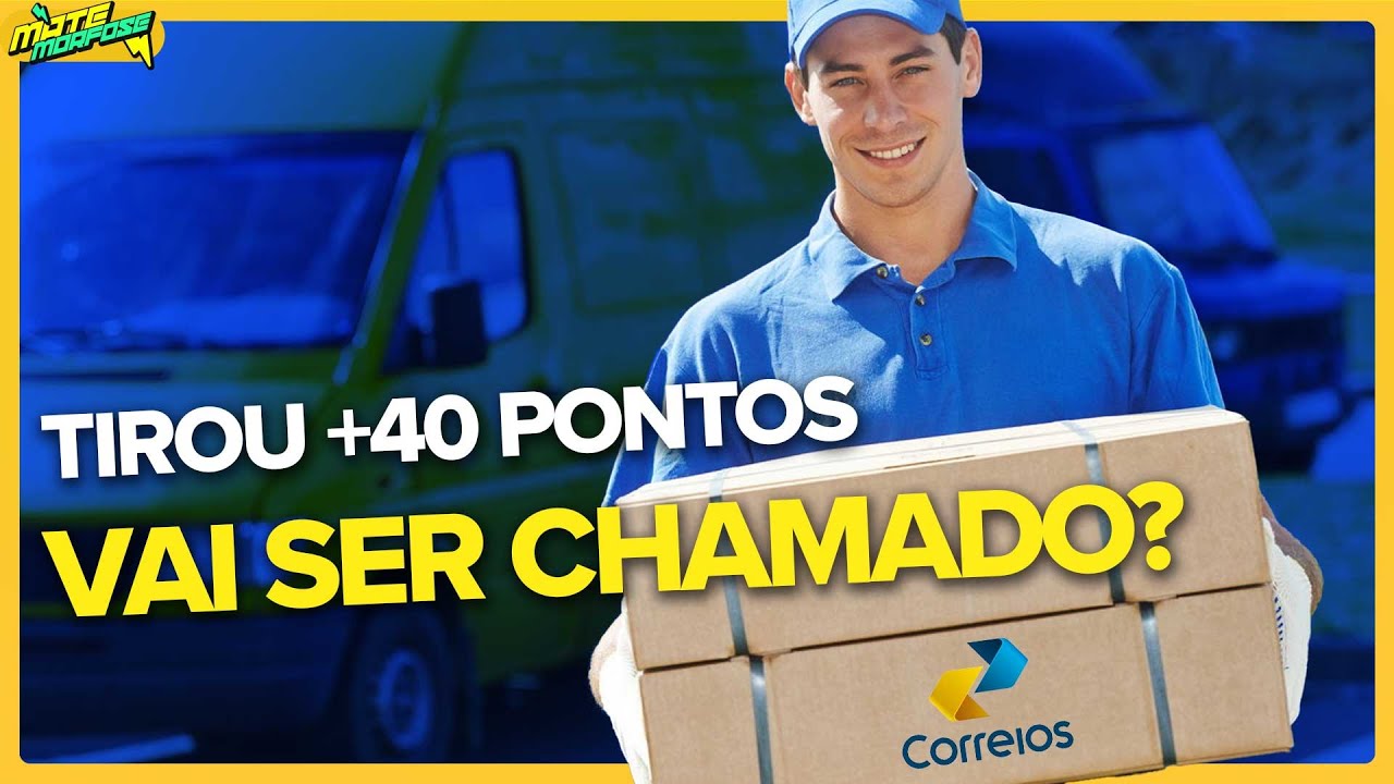 CONCURSO CORREIOS: Posso ser convocado para outra região? Com que pontuação posso ser chamado?