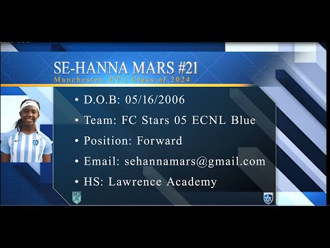 Se-Hanna Mars - College Soccer Recruiting Highlight Video - Class ...