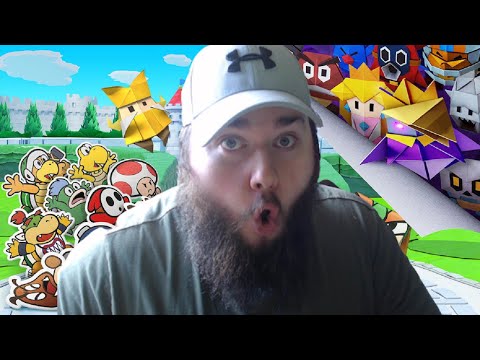 A CLOSER LOOK AT PAPER MARIO THE ORIGAMI KING REACTION - COMPANIONS AND CONTENT EVERYWHERE!