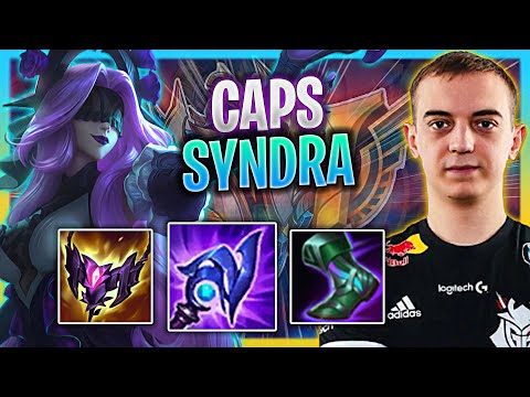 CAPS IS A GOD WITH SYNDRA! | G2 Caps Plays Syndra ADC vs Viktor!  Season 2023