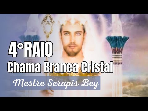 ☀️ Fourth Solar Ray - White Crystal Flame - Meditation Prayer and Decrees - Master Serapis Bey