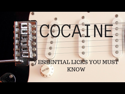 COCAINE-CLAPTON: 7 ESSENTIAL LICKS YOU MUST KNOW