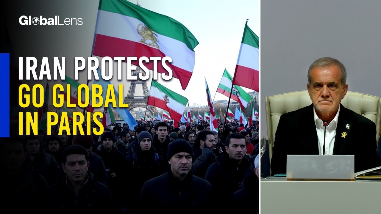Iran Protests Trigger Paris Trocadero Rally Shocking Europe Defiant Support