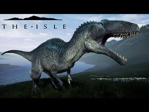 The Isle | NOVO MAPA! Acrocantossauro ATACA! | (Gameplay/PT/BR)