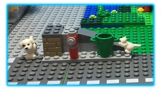 preview picture of video 'Lego Cat and Dog'