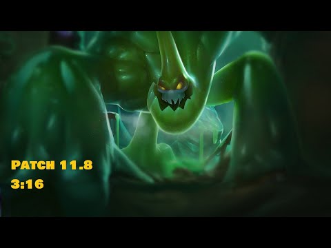 Zac full jungle clear red start patch 11.8 in 3:16 (1 smite left, no leash) (Obsolete)