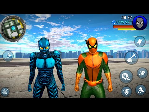Süper Kahraman Örümcek Adam - Power Spider Hero 2 Ninja Rope Hero 3D #15 😍🕸️ - Android Gameplay