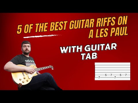 5 of the Best Les Paul Guitar Riffs With TAB
