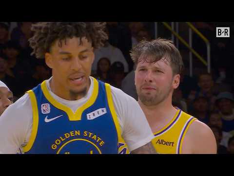 Luka Hits a Halfcourt Shot on Yaxel Lendeborg After They Kept Chirping
