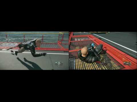 MGSV FOB Security challenge Defense vs royroyq Dual View