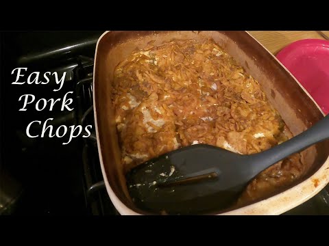 EASY PORK CHOPS: DINNER IN 5 INGREDIENTS