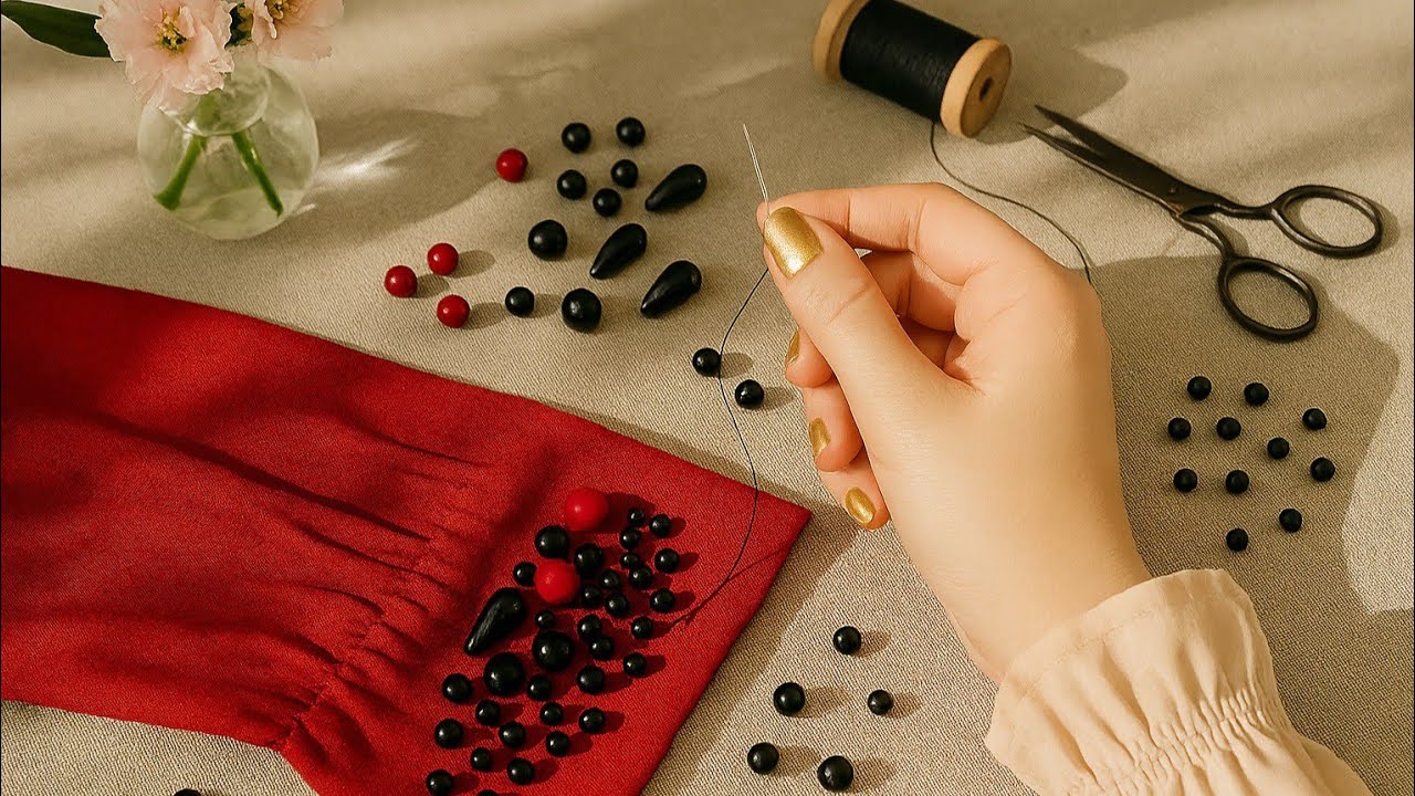 Wow, how beautiful! What have I made with these pearls!!! 😍😊