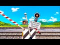 Interlocking Railroad Crossing Passaggio A Livello