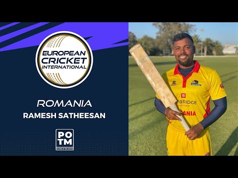 POTM: R.Satheesan - ROM vs BUL | Highlights | ECI Valletta Cup T20I, Malta Day 4 | ECI22.018