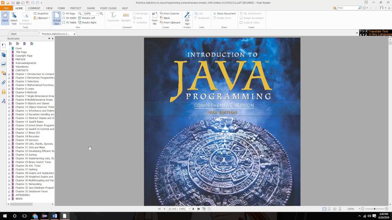 Introduction Javat 10th edition