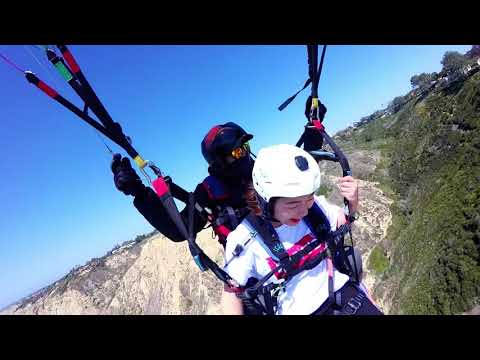 Yewon Kim Paragliding at Torrey Pines Gliderport