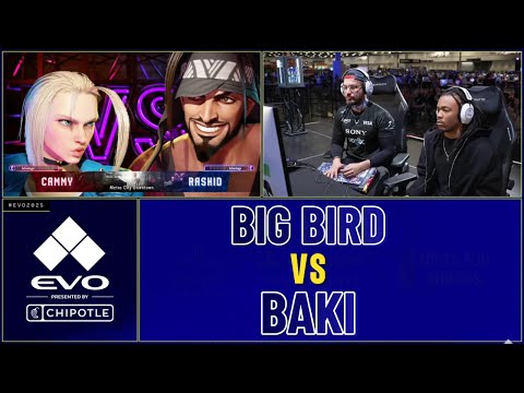 SF6 EVO 2025 - Pools: Big Bird (Rashid) vs Baki (Cammy)