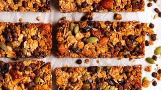 Crunchy Muesli Bars (Granola Bars)