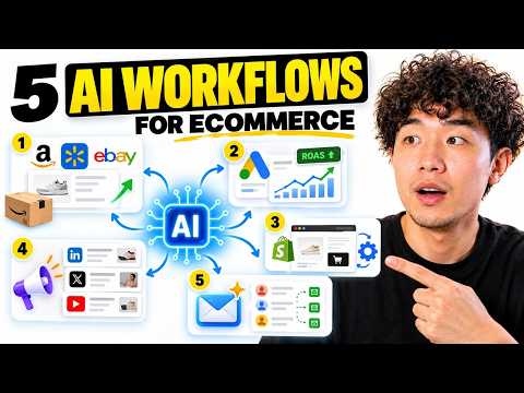 Top 5 AI Workflows for Ecommerce