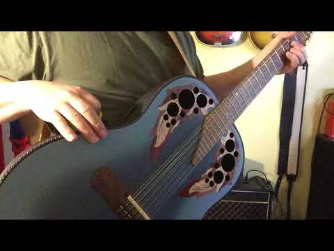 1987 Ovation Adamas 1688-8 12 string Acoustic Electric Blueburst Guitar Signed by Bill Kaman + Case image 25