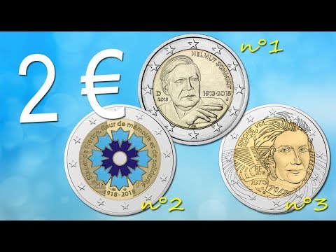 Les 3 Pièces de 2 Euro Commémoratives les plus recherchées