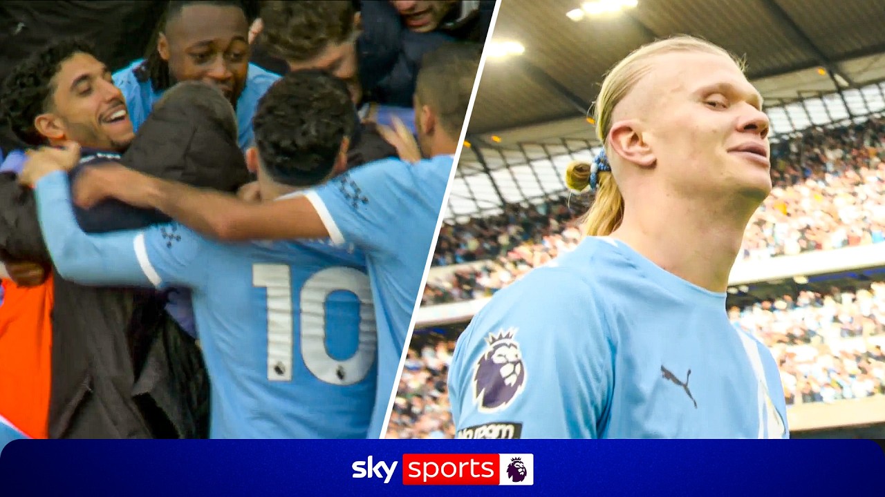 Full-time SCENES & REACTION as Man City beat Arsenal!