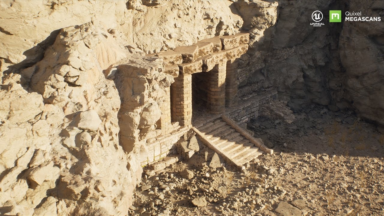 Hidden castle ruins unreal cinematics