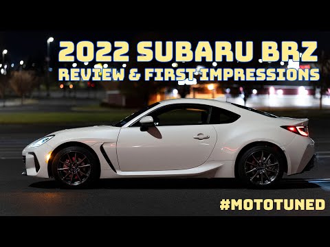 2022 Subaru BRZ Review - Initial Impressions and Road Test (4K)