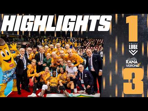 HIGHLIGHTS | Cucine Lube Civitanova vs. Rana Verona | Del Monte Super Cup Semifinal