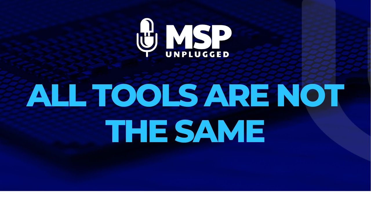 Tech Talk Tuesday - All Tools are Not the Same