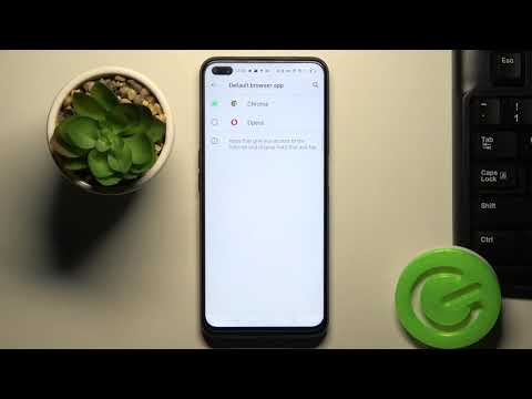 How to Change Default Browser in OPPO Reno4 Z 5G – Manage Default Apps