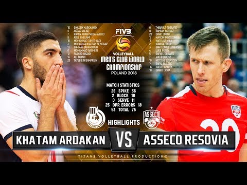 Khatam Ardakan vs. Asseco Resovia | Highlights | FIVB Club World Championship 2018