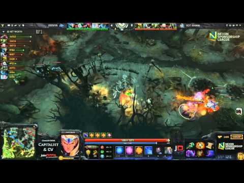 Zephyr vs EoT H Game 2 - Nexon Sponsorship League DOTA 2 - Capitalist & CV