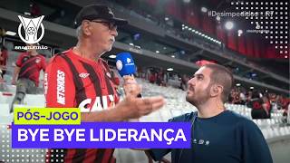 TORCEDORES DO ATHLETICO-PR DESABAFAM APÓS DERROTA EM CASA PARA O CORINTHIANS: 'NÃO PODE'