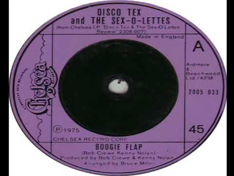Disco Tex and The Sex O Lettes   Boogie Flap 1975
