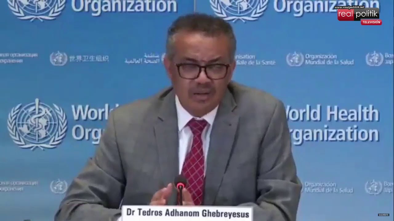 OMS: Rueda de prensa por situación del coronavirus en el mundo