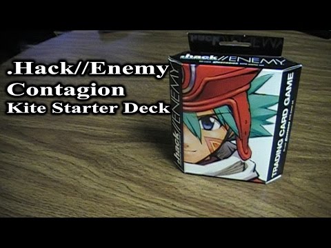 .hack//enemy Kite Starter Deck Unboxing