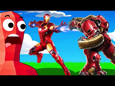 I UPGRADE This Wobbler Into IRON MAN and HULK BUSTER! - (TABS) Totally Accurate Battle Simulator