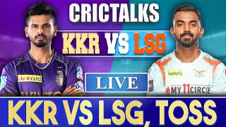 Live: KKR Vs LSG, Match 66, Mumbai | CRICTALKS | TOSS & PRE-MATCH | IPL LIVE 2022