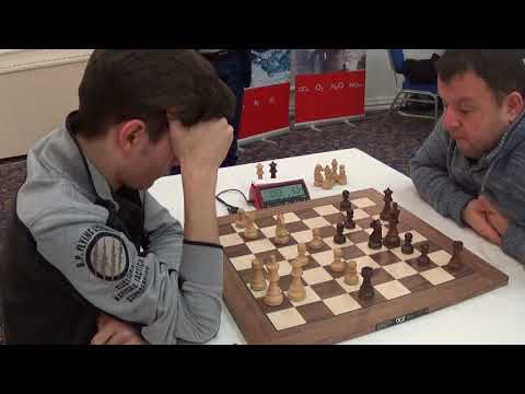GM Luca Moroni - GM Daniel Fridman, Queen's gambit declained, Rapid chess, PART II