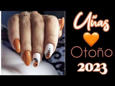UÑAS OTOÑO 🍂 #diseñosdeuñas #uñasdecoradas #uñasentendencia ##desingnails #artnails