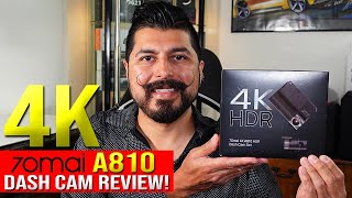 70mai A810 4K Dash Cam Review (GPS & Park Mode)