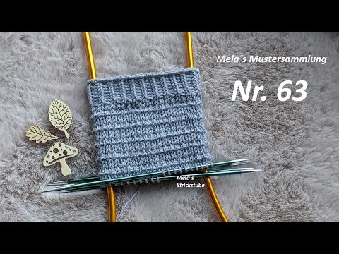 Sockenmuster Nr. 63 - Muster in Runden stricken / knitting sock pattern
