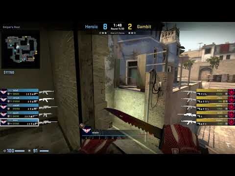 CS:GO POV Demo Heroic stavn (23/9) vs Gambit (de_mirage)