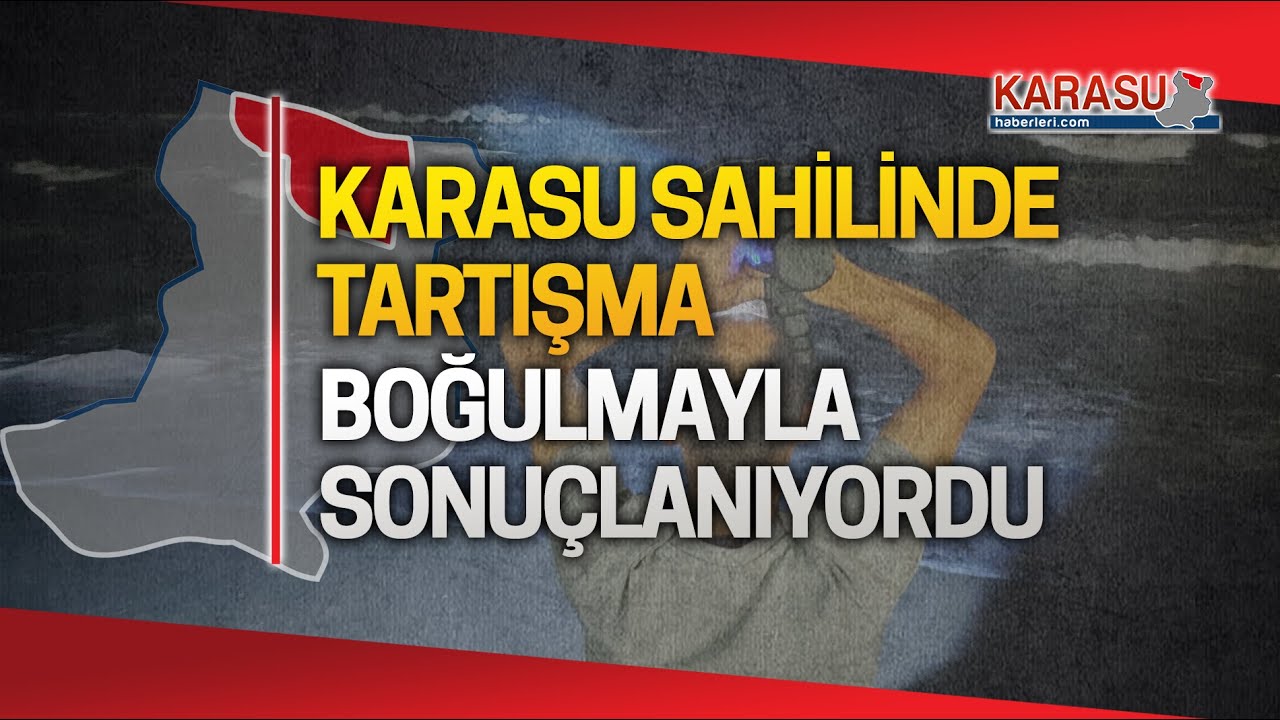 Tartışma büyüdü, boğulmayı gençler önledi