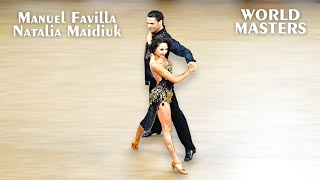 Manuel Favilla & Natalia Maidiuk - Cha-Cha-Cha Dance  | World Masters, Innsbruck