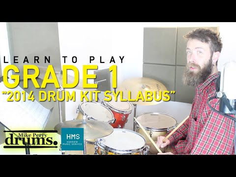 Squibnocket Waltz Tutorial - Grade 1 Drum Kit - Trinity College London 2014 Syllabus