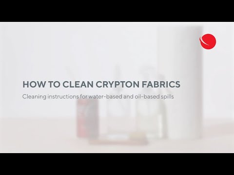 How to Clean Crypton Fabrics