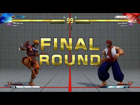 SFV~ Dhalsim (YHCmochi) vs. Rashid (gachikun) HD
