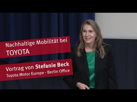 Vortrag: Nachhaltige Mobilität bei Toyota